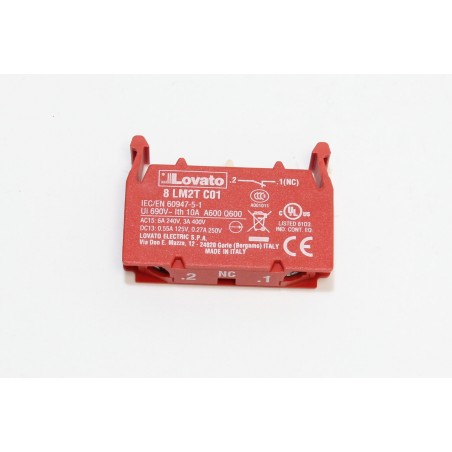 BLOQUE CONTACT POUR ARRET URGENCE IPC CT40/60/100