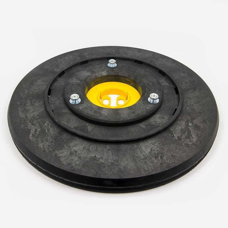 PLATEAU PORTE DISQUE + FIXE PAD POUR AUTOLAVEUSE FIMAP MAGMA100 / COMAC ULTRA100